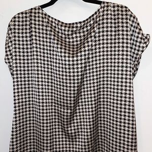 Houndstooth blouse from Ann Taylor - NWT!